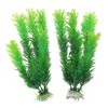 Unique Bargains Artifical Aquarium Plants Ornament Green 1 Pair - 2 of 3