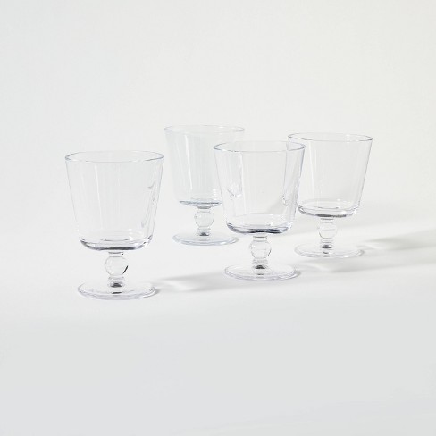 4pc Glass Drinkware Set Green - Threshold™ designed with Studio McGee