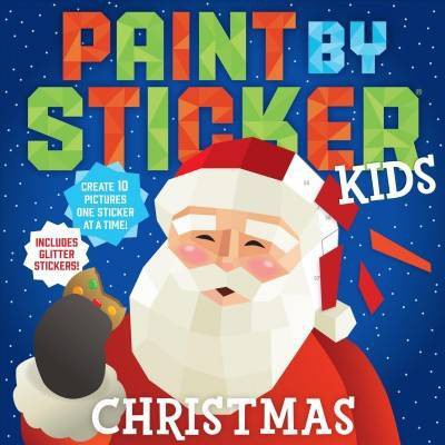 Paint by Sticker Kids: Christmas - (Paperback)