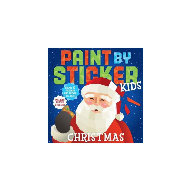 Paint by Sticker Kids: Christmas - (Paperback), 1 of 2
