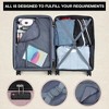 GustoWave Suitcase Set 3 Piece Luggage Set, Carry On Hardside Luggage with TSA Lock Spinner Wheels, ABS Material (20/24/28 in) - 4 of 4