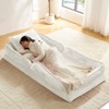 Mjkone Foldable Lazy Sofa, 3-in-1 Fold Small Tatami Sofa Bed,Lounge Chair Sofa by day,Pet Friendly Couch - 4 of 4