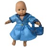 Doll Clothes Superstore Coat Purse Fits 15-16 Inch Cabbage Patch Kid And Baby Dolls - 3 of 4