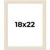 PosterPalooza | 18x22 Wide Barnwood Picture Frame, UV Acrylic, 6 Finishes - Grey, Brown, White, and Black - 2 of 4