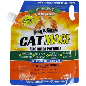 Nature's Mace Granular Cat Repellent, 2.5lbs Treats 1400 Sq Ft - 1 of 3