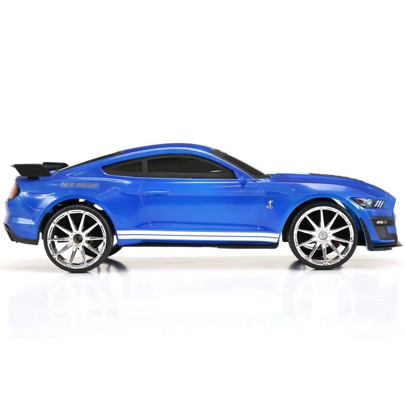 New Bright R/C  Full Function  Vehicle Ford Shelby GT 350  2021 - 1:12 Scale  - Blue, 4 of 11