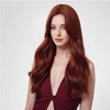Alilang 22 Inch Long Wavy Wig Heat-Resistant Synthetic Fiber for Daily and Party Use - 2 of 4