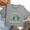 Simply Sage Market Green Dice Feeling Lucky Garment Dyed Tee - 3 of 4