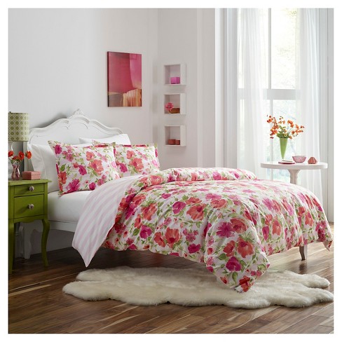 Buffy Duvet Cover Set Pink Poppy Fritz Target