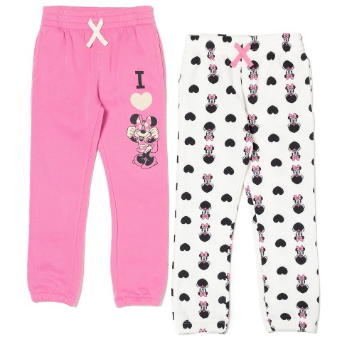 Buy Disney Minnie Mouse Print Joggers with Elasticated Waistband