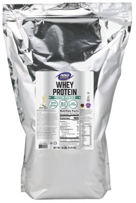Whey Protein Creamy Vanilla by Now Foods  -  10 lbs Powder