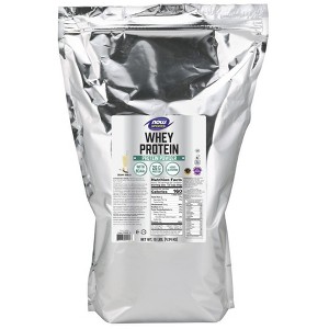 Whey Protein Creamy Vanilla by Now Foods  -  10 lbs Powder - 1 of 2