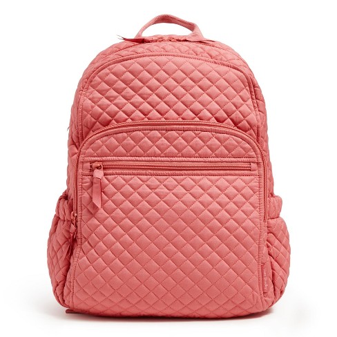 Vera Bradley Women s Cotton Campus Backpack Terra Cotta Rose