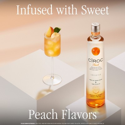 CÎROC Peach Vodka - 750ml Bottle