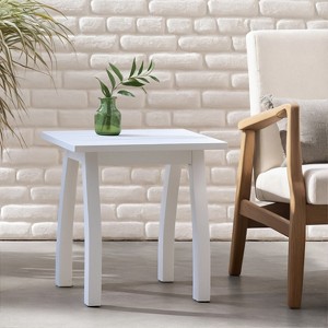 Christopher Knight Home Sadie Outdoor Rustic Acacia Wood Table with  Rectangle - 1 of 4