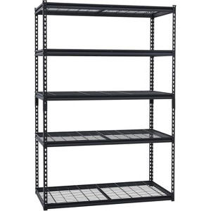 Mental Garage Shelving, 5 Tier Adjustable Storage Shelves, 2500lbs Load Capacity for Garage, Basement, Warehouse - 1 of 4