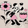 Women's - Disney - Minnie Mouse with Flowers & Butterflies Oversized Graphic T-Shirt - 2 of 4