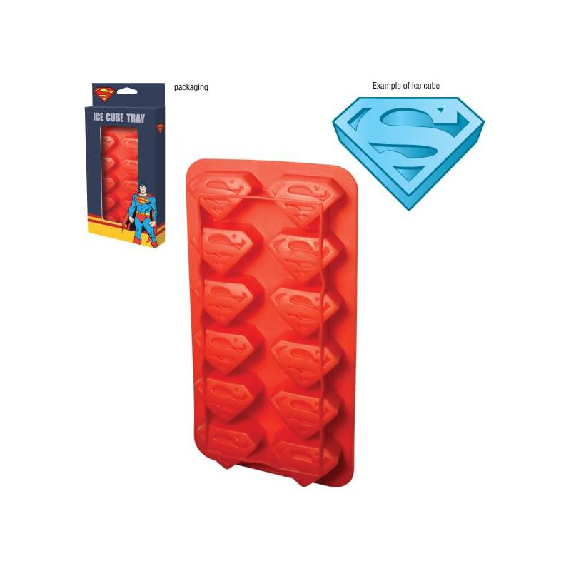 ICUP, Inc. DC Comics Superman Ice Cube Tray, 1 of 2