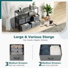 ALEXOUN Drawers Dresser for Bedroom,Storage Drawer Unit with Fabric Bins,Sturdy Metal Frame,Wood Tabletop for Guest Room,Entryway - 4 of 4