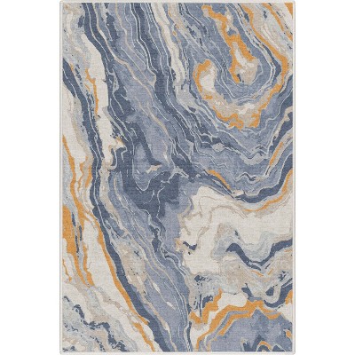 Well Woven Apollo Flatwoven Harmony Abstract Waves Area Rug