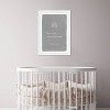13" x 19" No Place Like Home Motivational Quotes Framed Wall Art Gray - Olivia's Easel: Inspirational Decor, Modern Style - 4 of 4