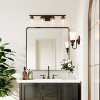 Wall-Mounted Mirror Rectangle Bathroom Vanity Mirrors Framed Mirrors Aluminum Framed Bathroom Mirror - 3 of 4