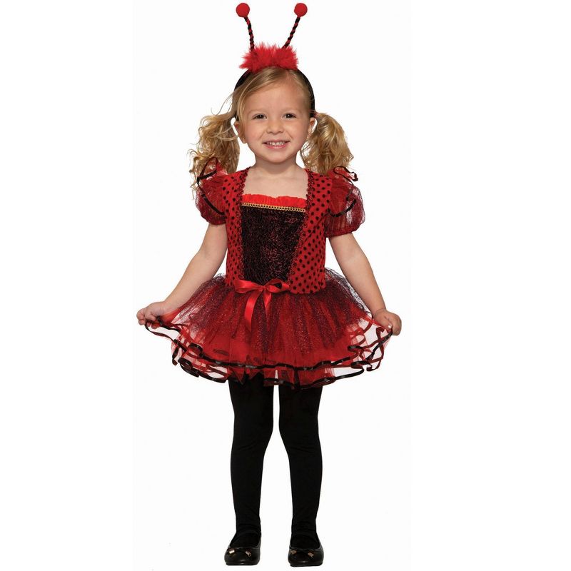Forum Novelties Little Lady Bug Girl's Costume, 1 of 3