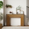 TopComfy End Tables 47in Modern Wood Console Table Entryway Table Sofa Table Entrance Table Furniture for Living Room, Gray, 49.4"*35.4"*29.6" - 4 of 4