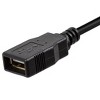Monoprice USB 2.0 Extension Cable - 3 Feet - Black | Type-A Male to USB Type-A Female, 28/24AWG, Gold Plated Connectors - 3 of 4