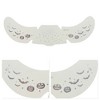 Unique Bargains Christmas Holiday Design Temporary Face Tattoo 6 Pcs - 3 of 4