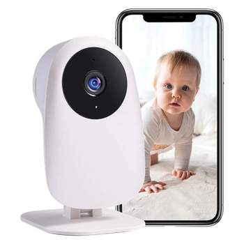 Nooie IPC007 1080p Full HD Indoor Wi-Fi Smart Baby Camera with Audio, Works with Alexa