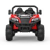 24V 4WD Electric Ride On Dump Truck with Remote Control, 2-Seater Kids Ride On Car for Ages 3+, Birthday Gift - 2 of 4