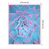 Amanti Art Blue and Pink Succulent by Tom Windeknecht Framed Canvas Wall Art - 4 of 4