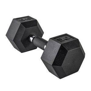 CAP Barbell 30lb Dumbbell Weights with Comfort Grip Single - 1 of 3