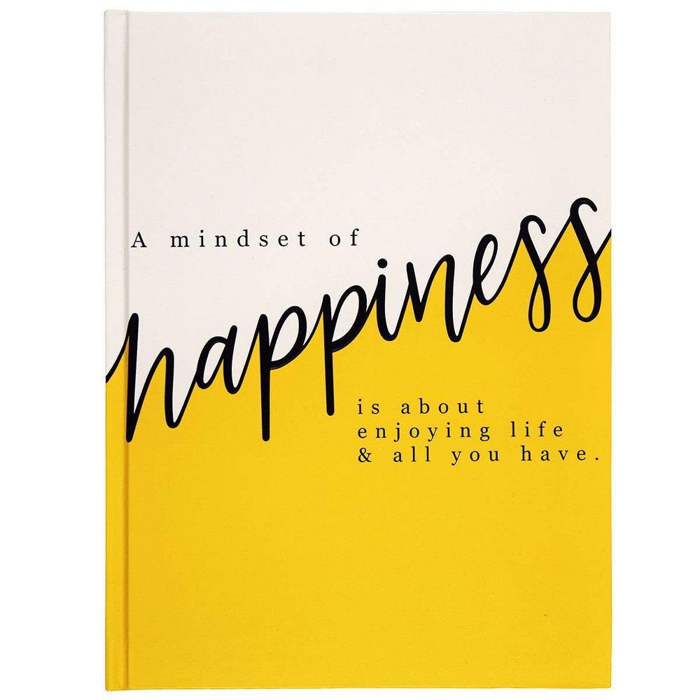  Ruled Journal 8"x6" Happiness - Top Flight