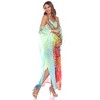 Maternity Plus Size Sheer Maxi Caftan - White Mark - 3 of 4