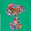 Boys' - Peanuts - Snoopy Silhouette Pattern Short Sleeve Graphic T-Shirt - 2 of 4