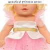 BABY Born Princess Baby Doll Annabell - Blonde Hair, Blue Eyes - 4 of 4