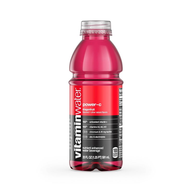 vitaminwater power-c dragonfruit - 20 fl oz Bottle, 1 of 10