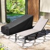 4pc Outdoor Aluminum Chaise Lounges with Covers - Off-White - Crestlive Products - image 2 of 4