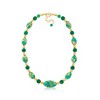 Ross-Simons Italian Multicolored Murano Glass Bead Necklace in 18kt Gold Over Sterling - 2 of 4