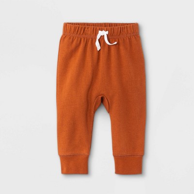 Image of Baby Harem Jogger Pants - Cat & Jack™ Orange 0-3M