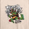 Women's - Teenage Mutant Ninja Turtles - Raphael Going In Loud Lightweight French Terry Wide Neck Long Sleeve Shirt - 2 of 4