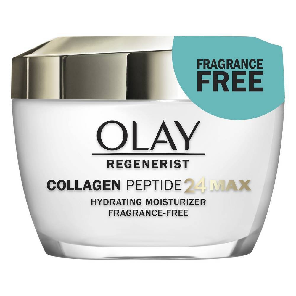 Photos - Cream / Lotion Olay Regenerist Collagen Peptide 24 MAX Face Moisturizer - Fragrance Free 