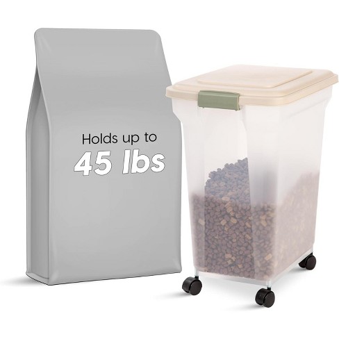 Iris Usa 42 Lbs 55 Qt Weatherpro Airtight Pet Food Storage