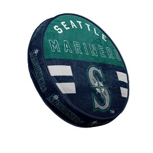 MLB Seattle Mariners Circle Plushlete Pillow - 1 of 3