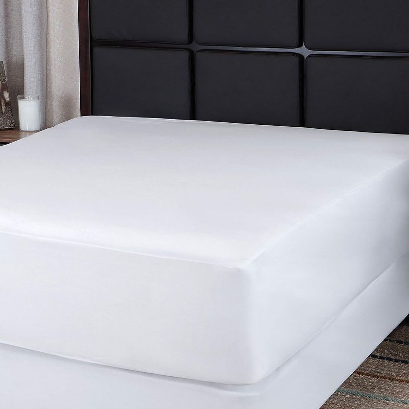 Guardmax Waterproof Fitted Mattress Protector - White, 3 of 13