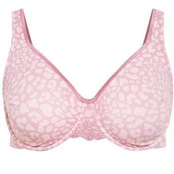 Avenue  Women's Plus Size Fashion Soft Caress Bra - Sweet Pink - 48dd :  Target