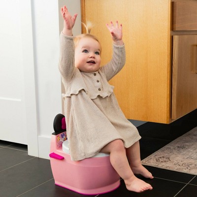 Disney Minnie Mouse Pink Potty Training Toilet Seat