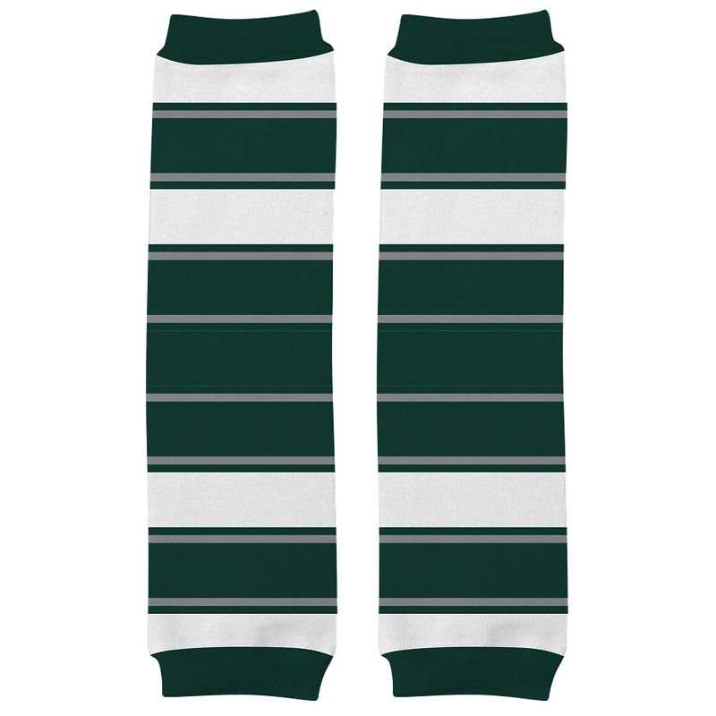 Baby Fanatic Officially Licensed Toddler & Baby Unisex Crawler Leg Warmers - NCAA Michigan State Spartans, 4 of 7